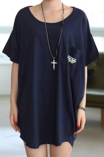 Plus Size Loose-Fit Short Sleeve T-Shirt for Women