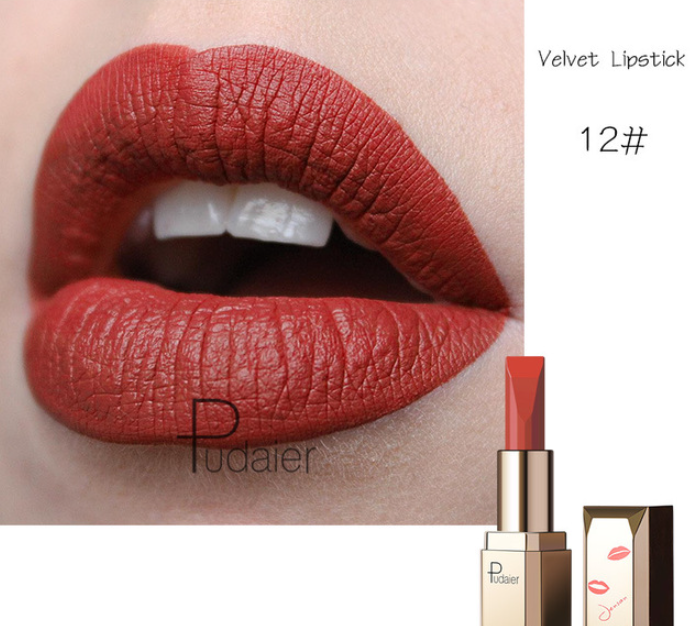 Pudale Matte Lipstick - Waterproof, 26 Colors Available
