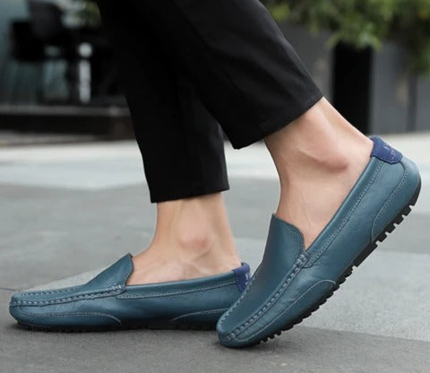 Men’s Soft Leather Casual Shoes – Classic Everyday Footwear