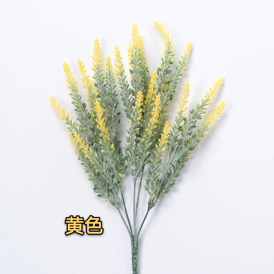 Everlasting Lavender Faux Flower Bouquet – Lifelike Artificial Floral Decor