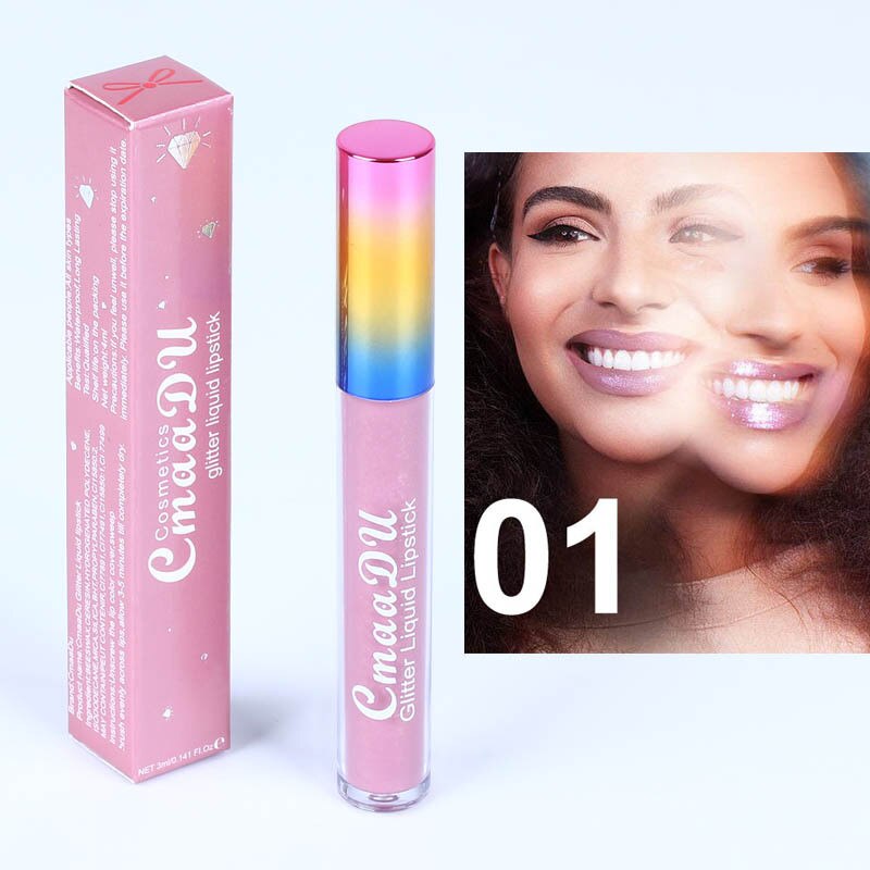 Shiny Matte Metal Lip Gloss Lipstick - Symphony