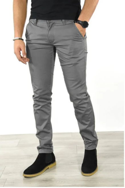 Everyday Men’s Classic Fit Casual Trousers – Versatile Straight-Leg Pants