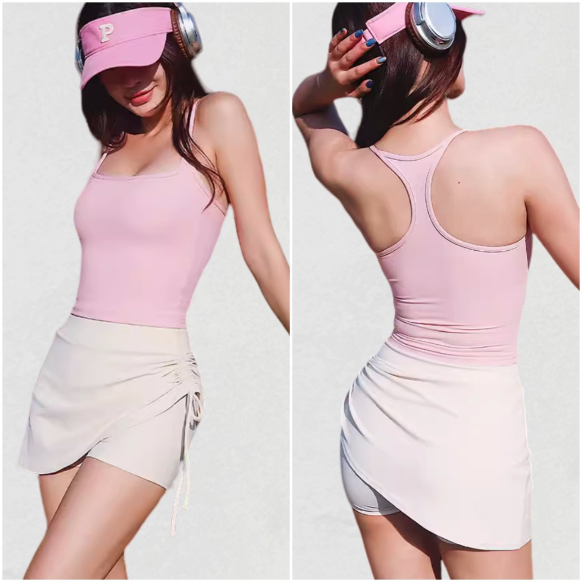 Women’s High-Waisted Sleeveless Sports Tank Top – Fitness & Workout Top