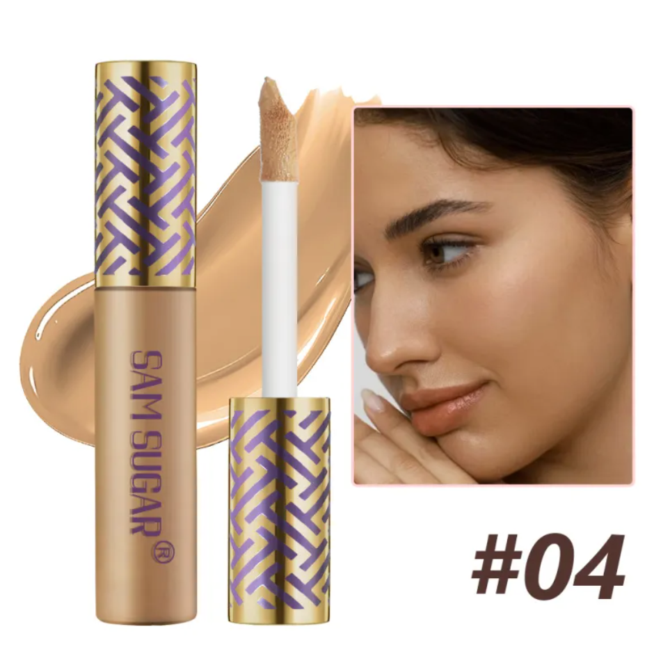 6-Color Liquid Concealer Set – Multi-Shade Face Makeup for Flawless Coverage