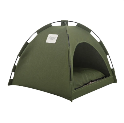 Portable Pet Tent with Cooling Mat – Cozy Indoor & Outdoor Bed for Dogs & Cats