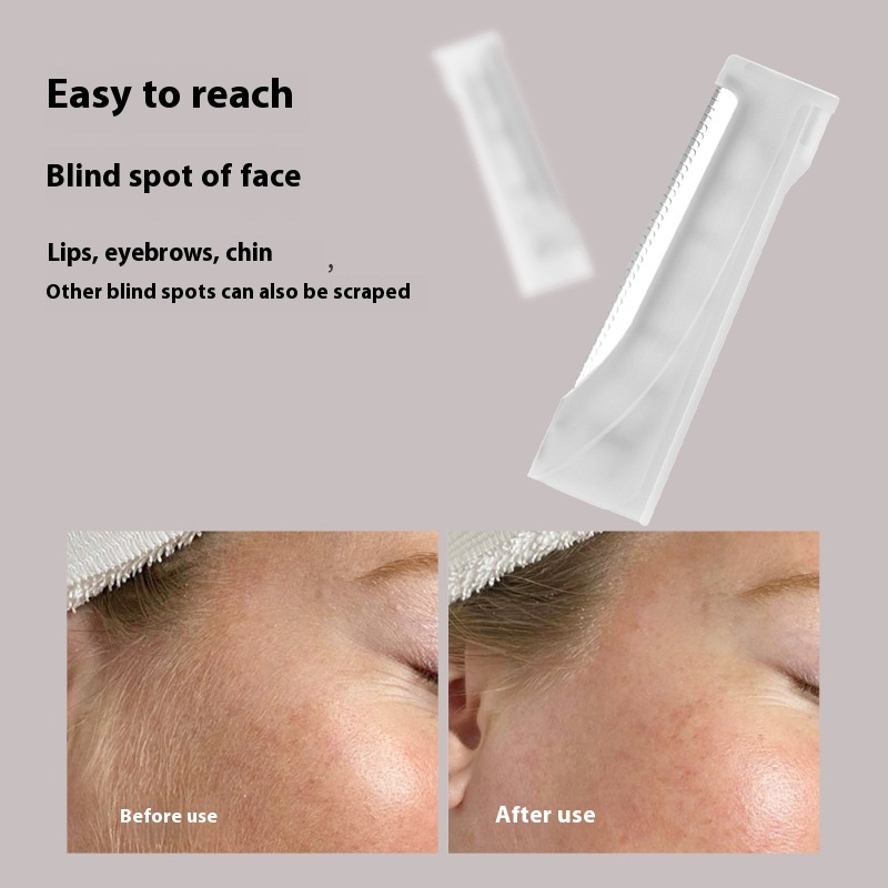 Mini Facial Hair & Dead Skin Remover – Portable Peach Fuzz & Exfoliating Beauty Tool