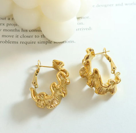 GeoPlait Earrings for Women – Geometric Braided Statement Jewelry