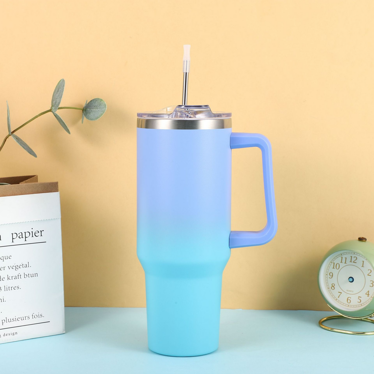 40oz Stainless Steel Large Capacity Cup – Insulated Travel Tumbler