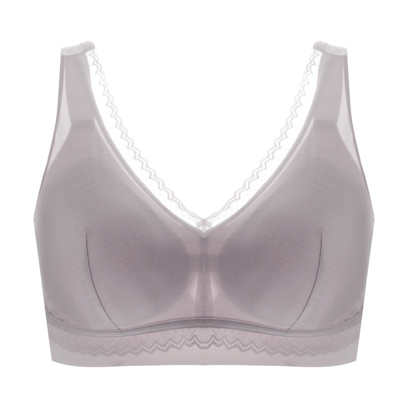 Women’s Lace Comfort Wireless Bra – Breathable Everyday Wire-Free Lingerie