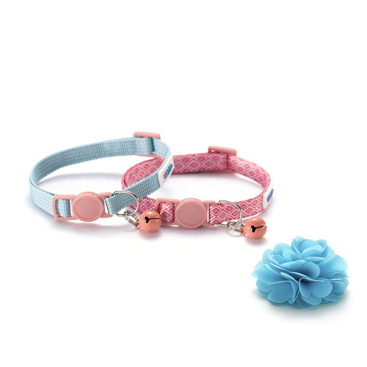 Colorful Safety Buckle Dog Collar – Cute Bow Tie & Butterfly Pet Choker