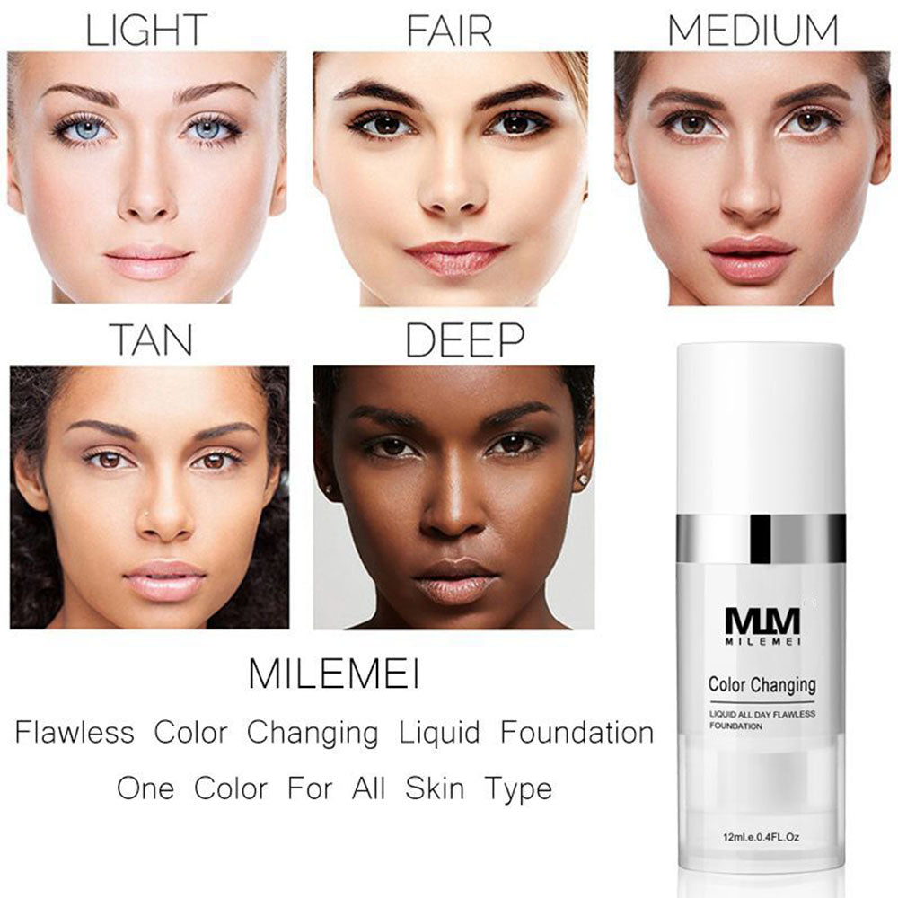 Moisturizing Liquid Foundation & Concealer – Hydrating Face Makeup