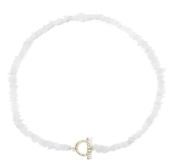 Natural Stone Bead Necklace