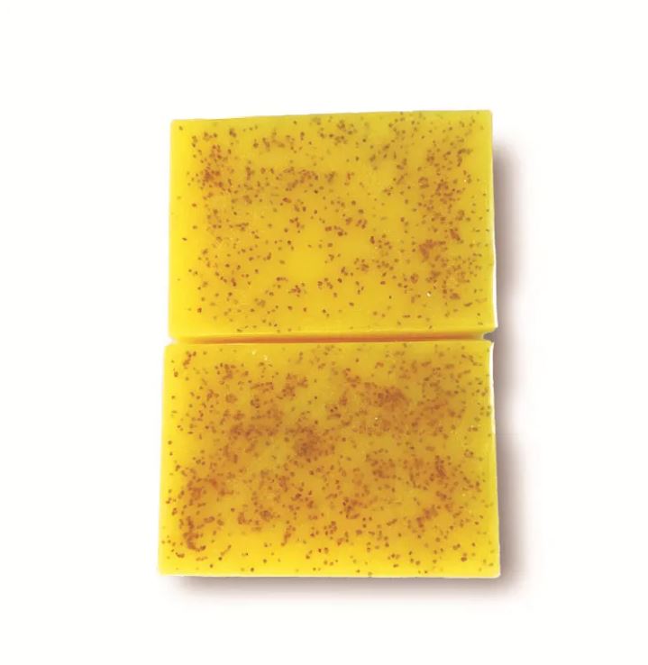 Turmeric & Citric Acid Handmade Cold Process Soap – Gentle Exfoliating & Brightening Cleansing Bar
