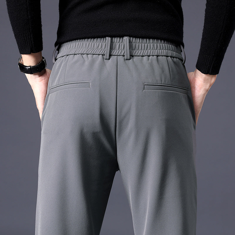 Men’s Slim-Fit Stretch Casual Pants – Comfortable Everyday Trousers – USA