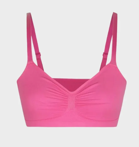 Flex-Fit Double-Layer Seamless Yoga Bra – Comfortable Women’s Active Sports Bra