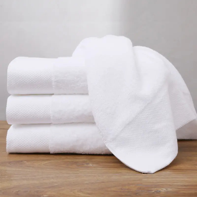 Soft Cotton Hand Towels Set – 4-Piece Absorbent Bathroom Towel Bundle