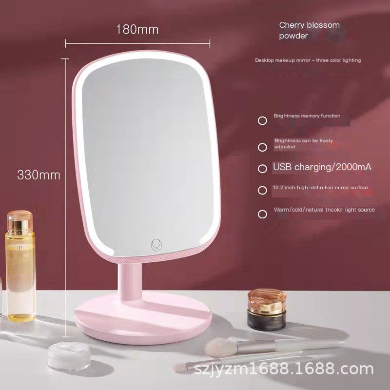 New LED Makeup Mirror with Three Color Lighting