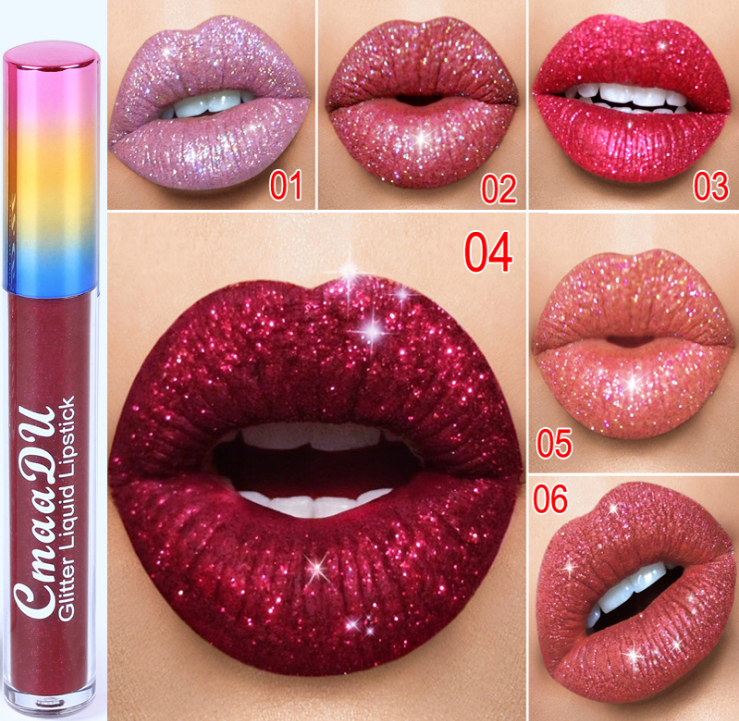 Shiny Matte Metal Lip Gloss Lipstick - Symphony