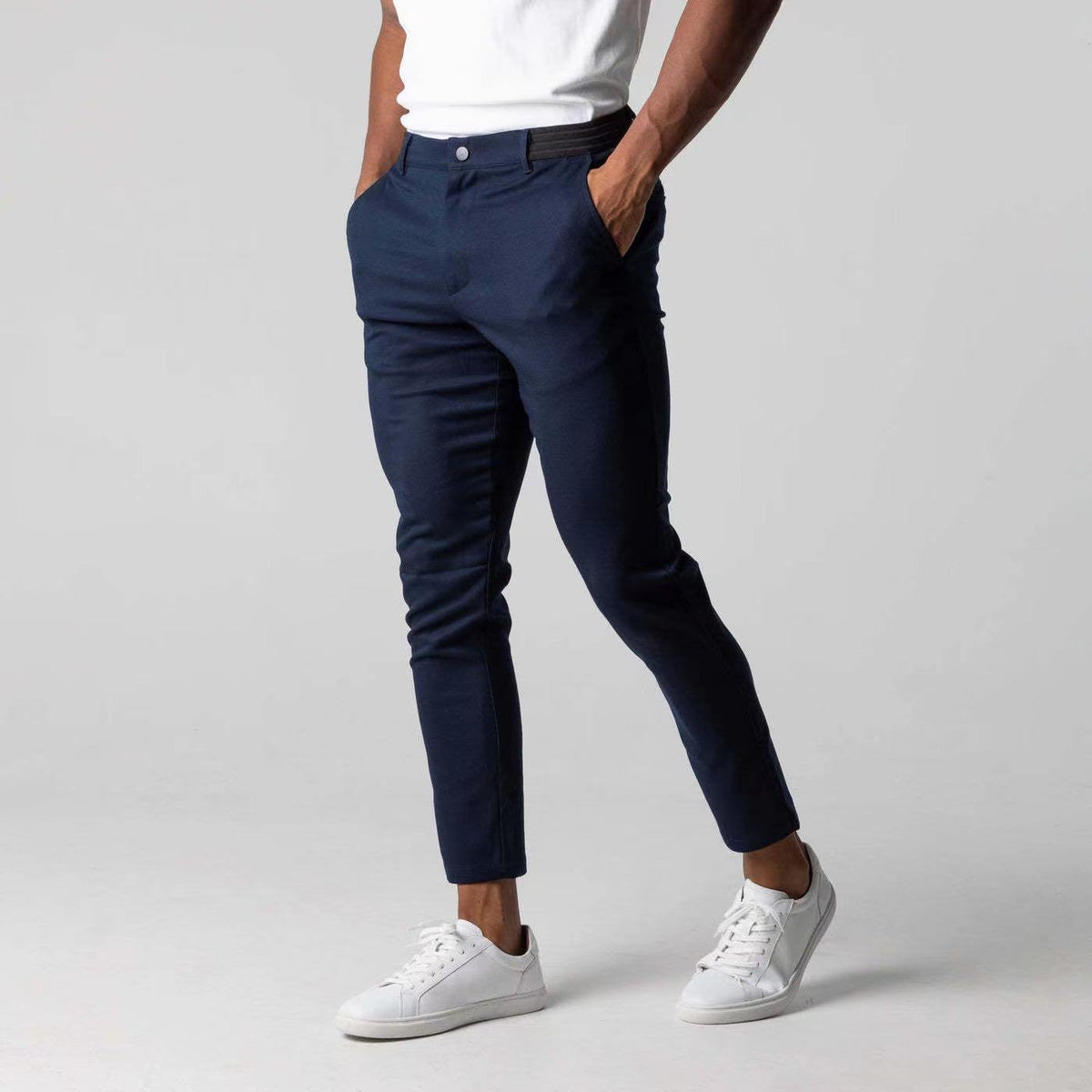 Men’s Breathable Cotton Pants – Versatile Casual Trousers