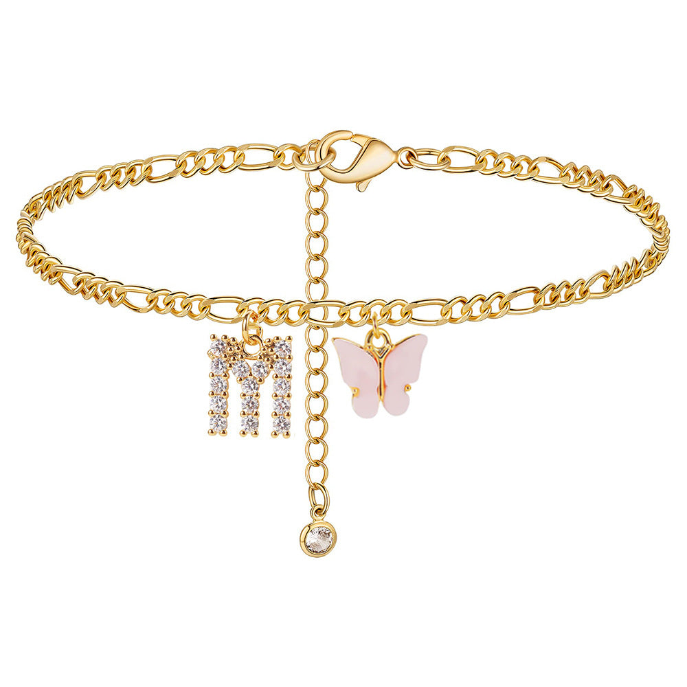 Lady's Titanium Steel Cuban Chain Necklace