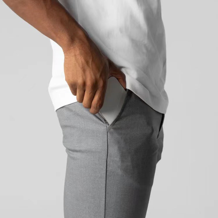 Men’s Breathable Cotton Pants – Versatile Casual Trousers