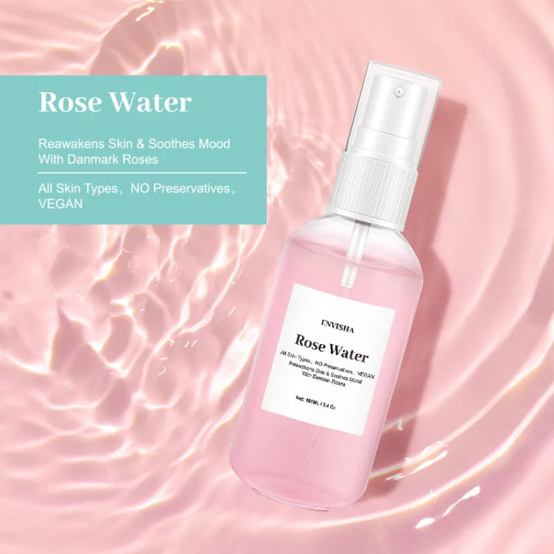 Rose Water Facial Toner – Gentle Hydrating & Refreshing Skin Care for All Skin Types