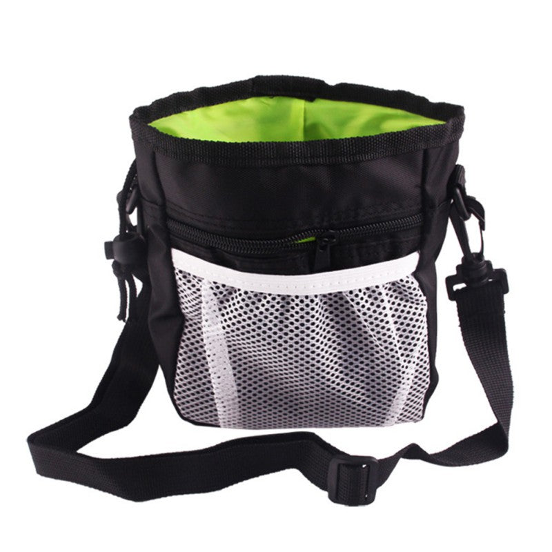 Portable Dog Training Treat Bag – Oxford Waist Pouch with Multiple Storage Pockets