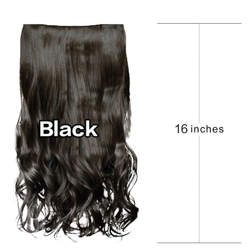 40–45cm European Style Curly Synthetic Hair Wig – Heat-Resistant Lightweight Hairpiece for Women
