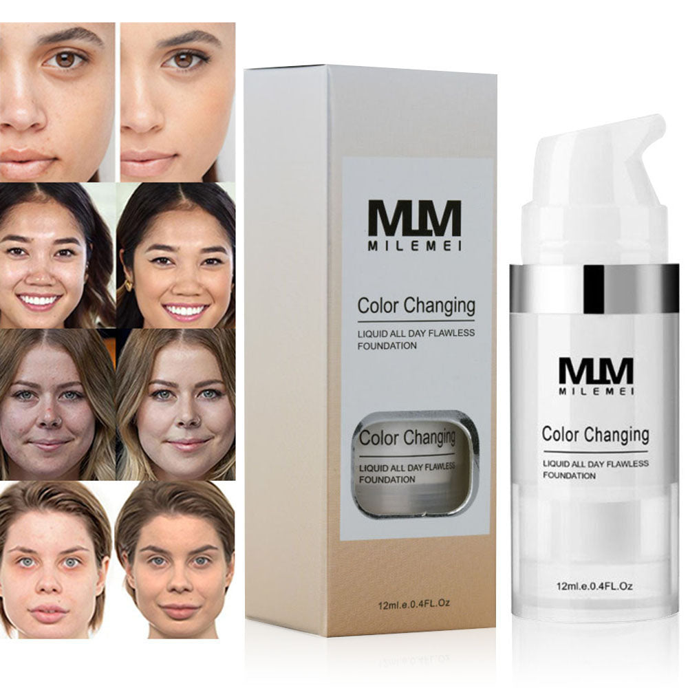 Moisturizing Liquid Foundation & Concealer – Hydrating Face Makeup