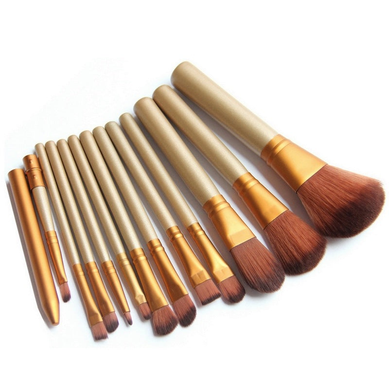 12-Piece Makeup Brush Set in Iron Box
