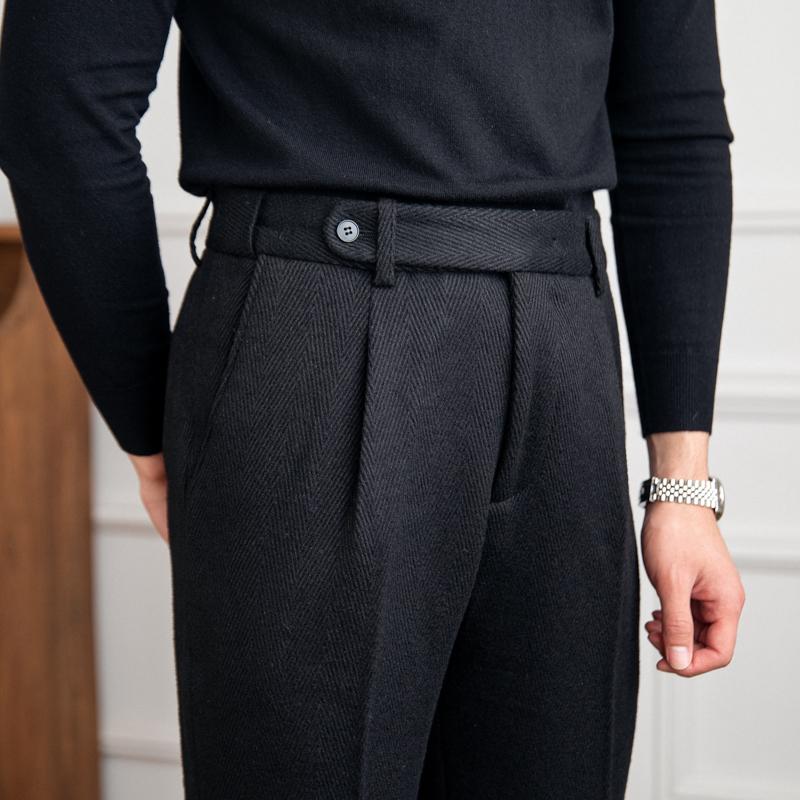 Men’s Retro Casual Pants – Vintage Style Everyday Trousers