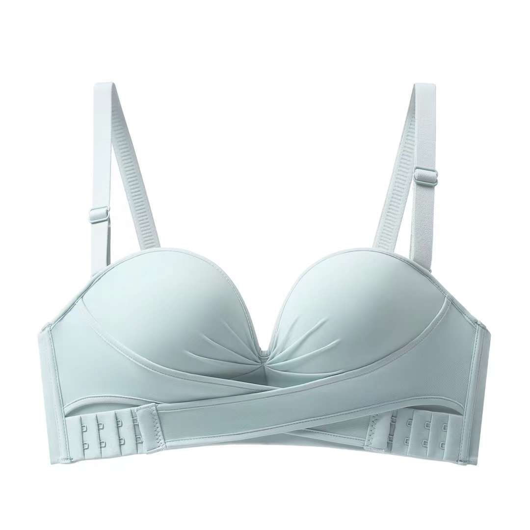 Women’s Strapless Invisible Bra – Supportive Seamless Bra for Dresses & Tops