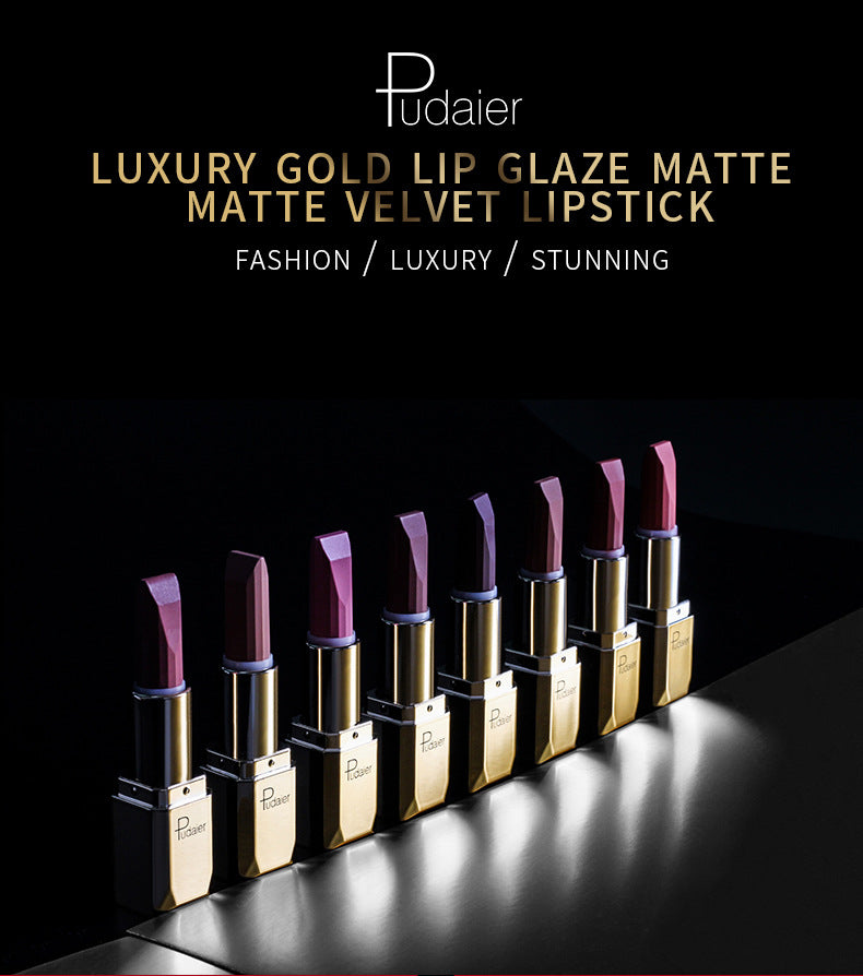 Pudale Matte Lipstick - Waterproof, 26 Colors Available