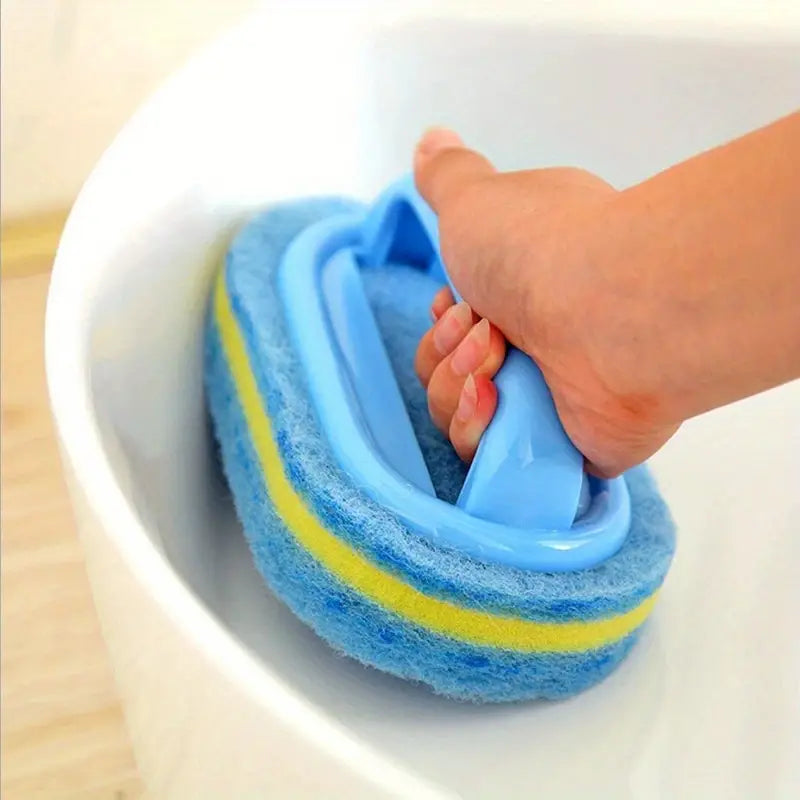 Cleaning Brush Sponge – Flexible Multi-Surface Kitchen & Bathroom Scrubber