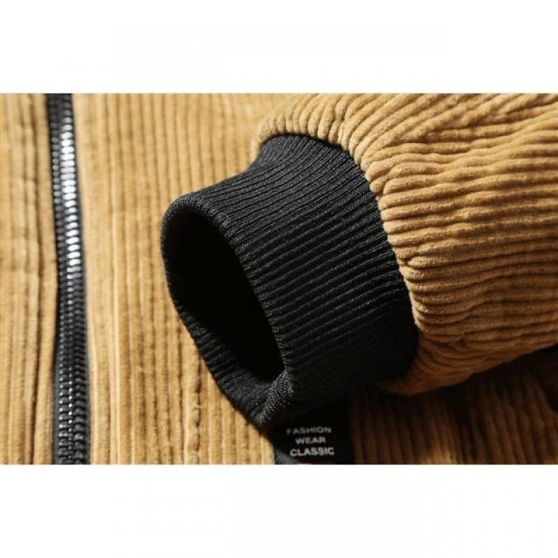 Men’s Loose Corduroy Cotton Jacket – Casual Winter Workwear Jacket