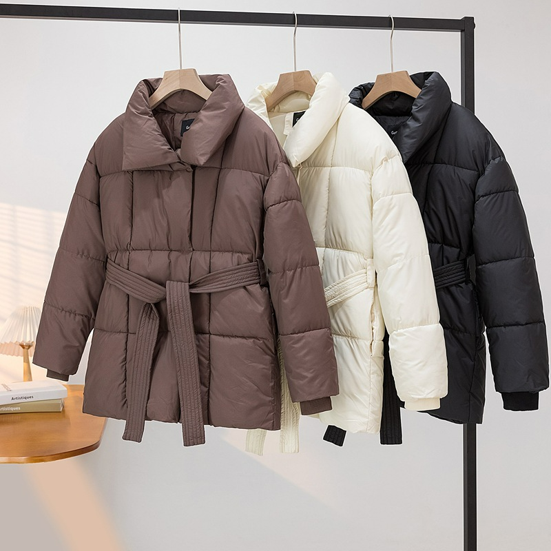 Women’s Puffer Jacket – Warm Casual Winter Quilted Coat