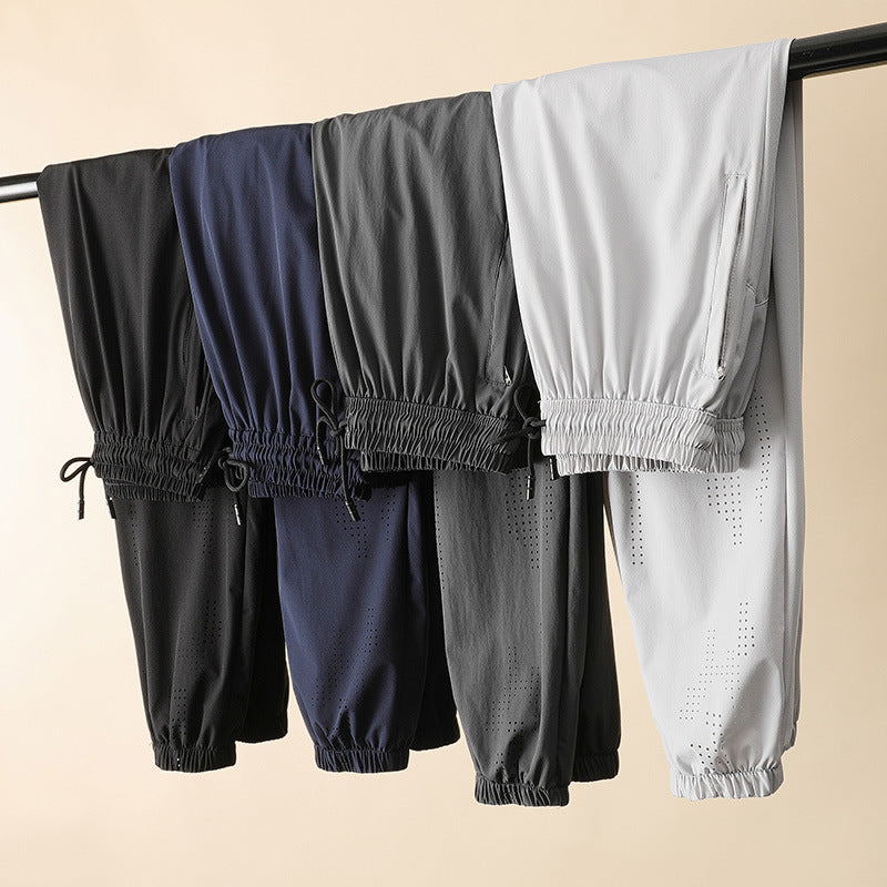 Men’s Quick-Dry Mesh Pants – Lightweight Plus Size Summer Trousers