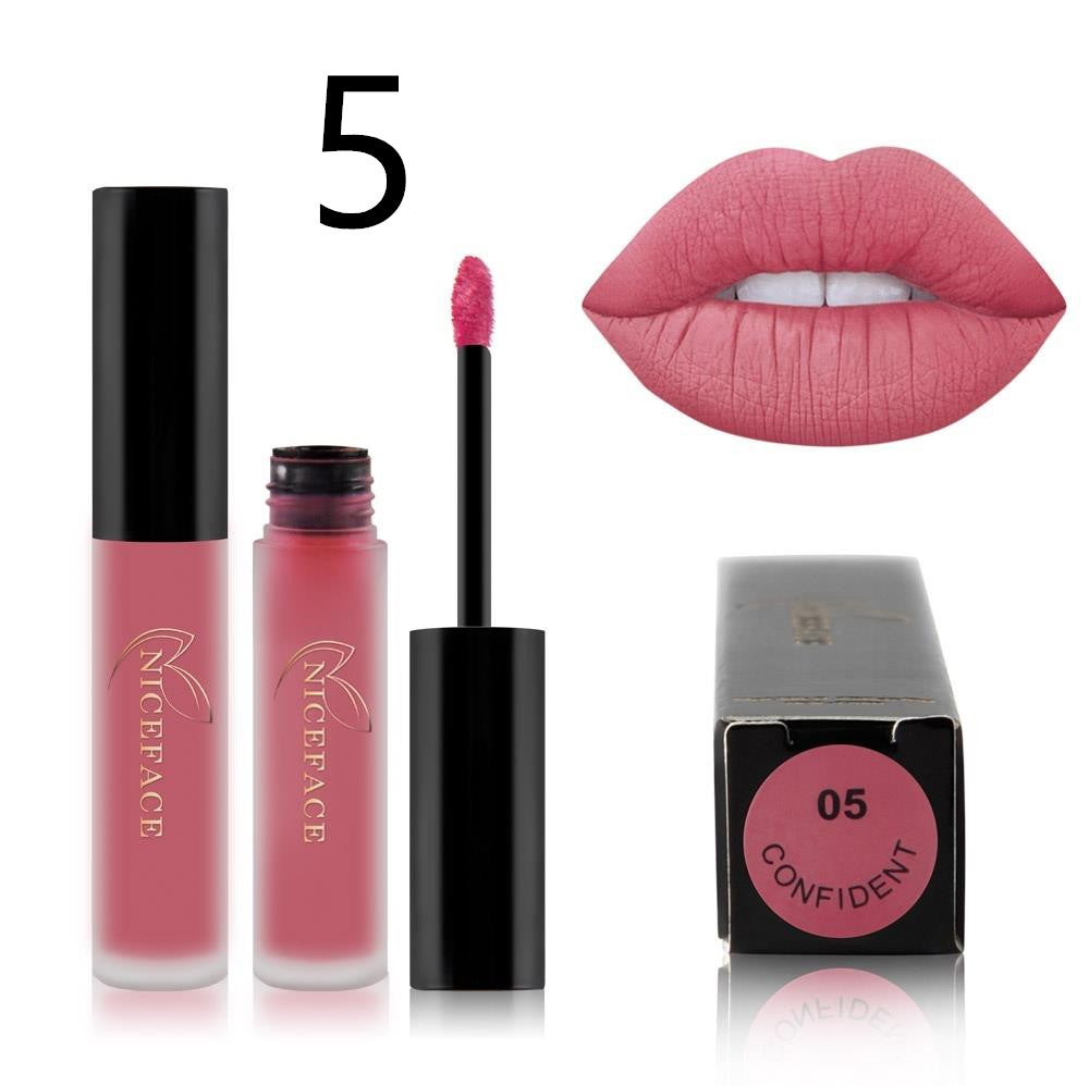 NICEFACE Long Lasting Waterproof Matte Liquid Lipstick