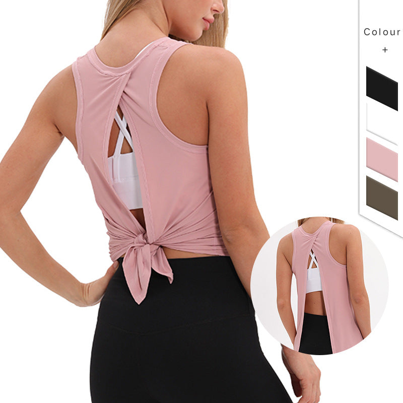 Women’s Loose Yoga Tank Top – Breathable Workout & Fitness Top