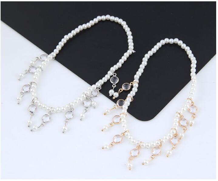 Pearl Tassel Anklet and Pearl Anklet Collection