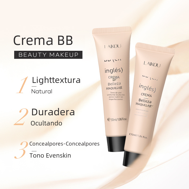 LAIKOU 9-Color BB Cream 30g Moisturizing Makeup