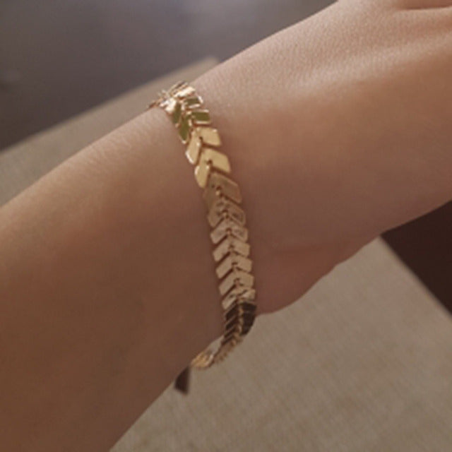 Silver Star Beads Double-Deck Anklet for Women