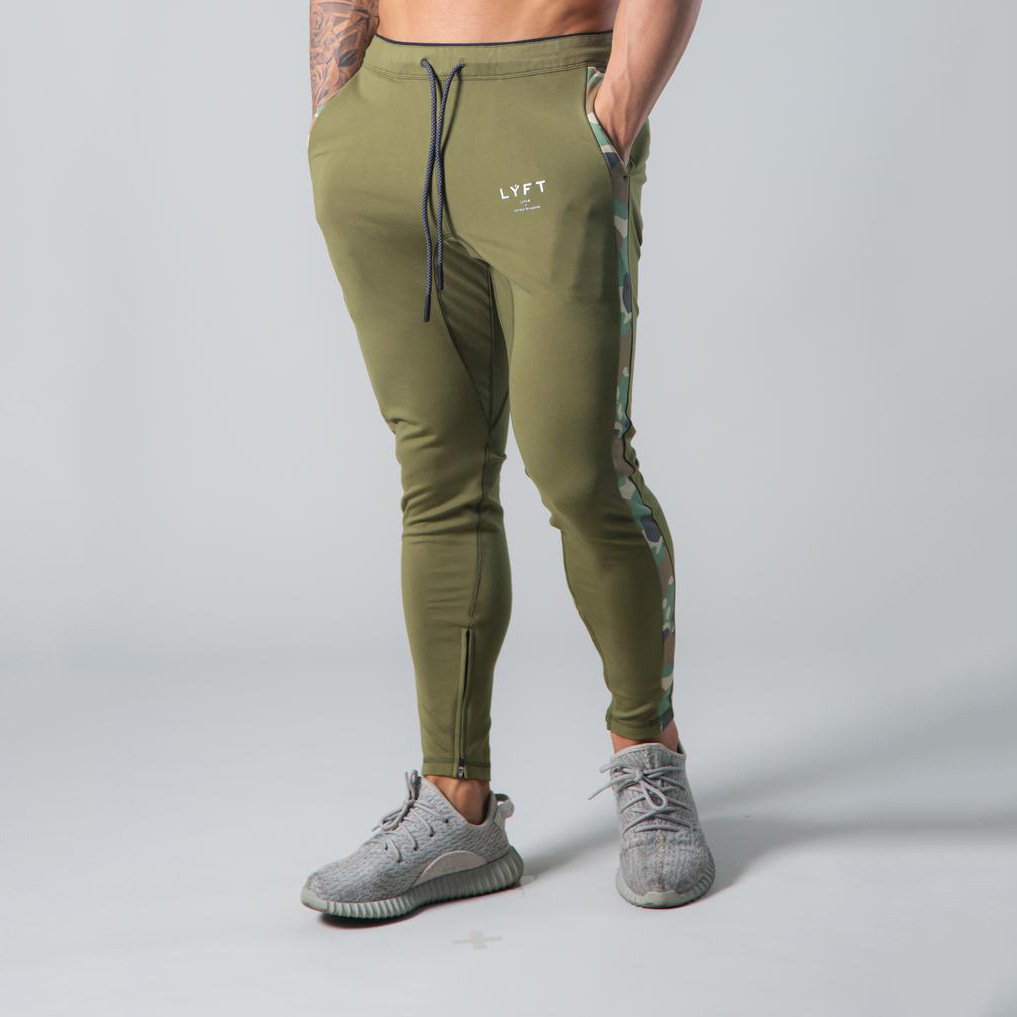 Men’s Autumn Cotton Fitness Trousers – Running & Training Pants