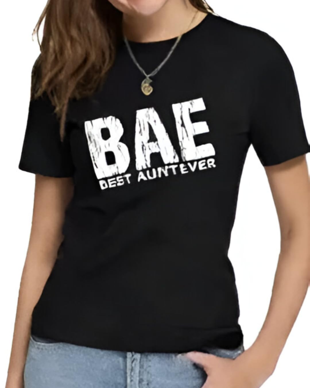 Best Aunt Ever Shirt – Funny Graphic Tee for Aunts, Short Sleeve
