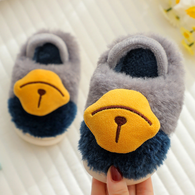 Plush Dog Shoes – Warm Non-Slip Puppy Boots for Fall & Winter