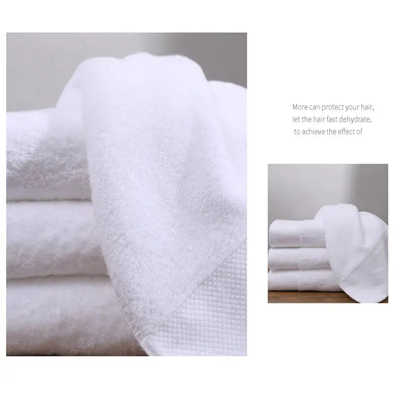 Soft Cotton Hand Towels Set – 4-Piece Absorbent Bathroom Towel Bundle