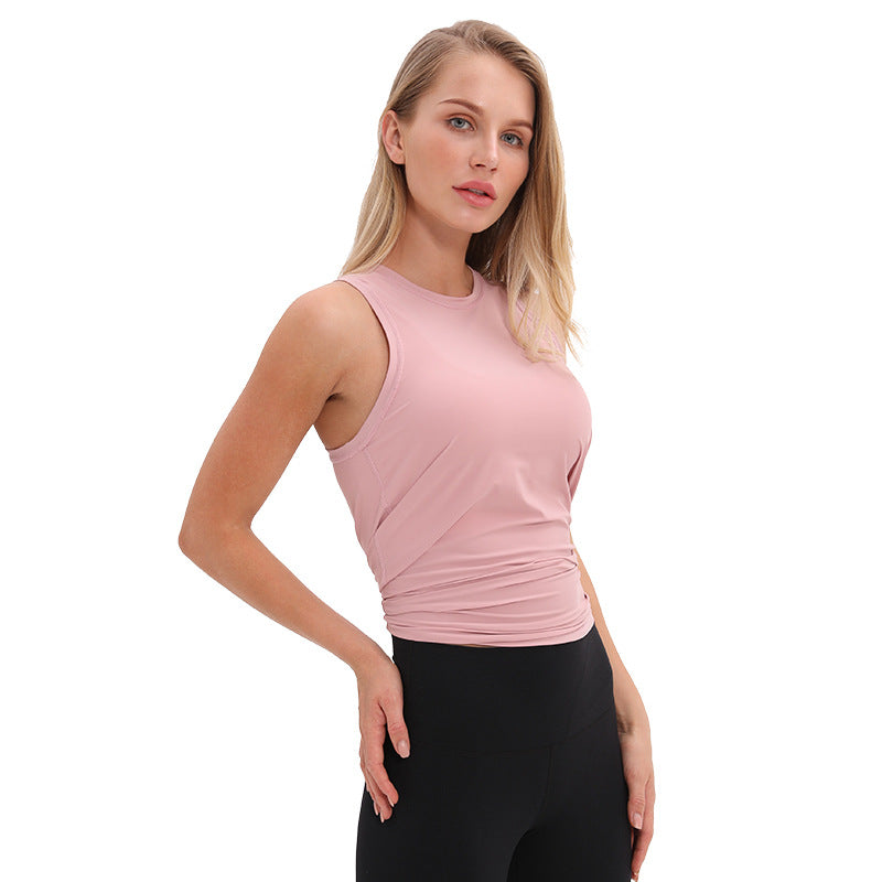 Women’s Loose Yoga Tank Top – Breathable Workout & Fitness Top