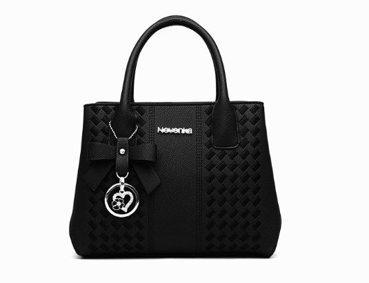Japanese Style PU Leather Tote Bag for Women – Spacious Autumn & Winter Shoulder Handbag
