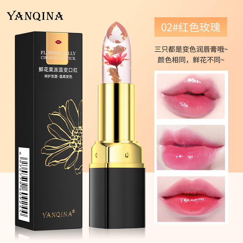 YANQINA Color-Changing Lipstick with Moisturizing Jelly