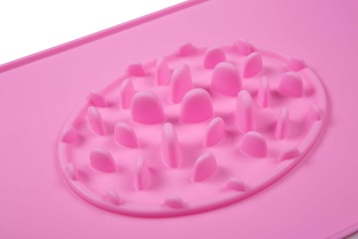 Silicone Pet Feeding Mat – Non-Slip Dog & Cat Bowl Mat